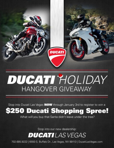 Ducati holiday marketing 