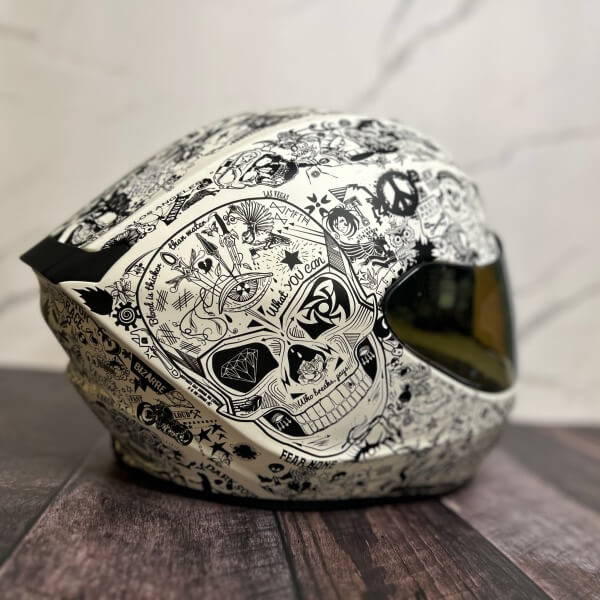 full face ScorpionEXO motorcycle helmet